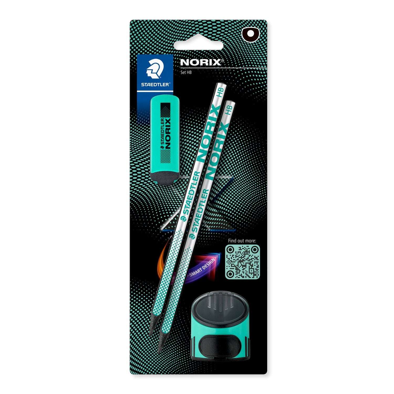 NORIX® 181 Graphite pencil coral Set Green